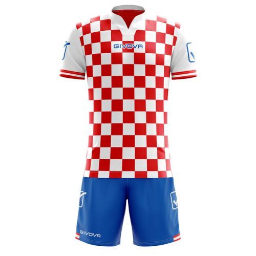 KIT COMPETITION biela-červená XL