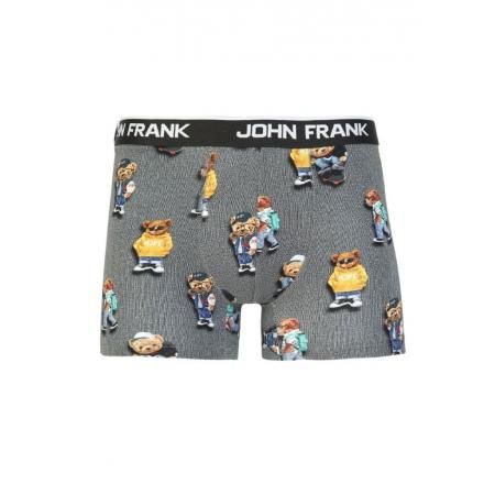 Pánske boxerky John Frank JFBD325-COOL TEDDY