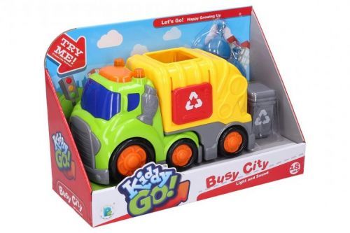Kiddy Auto smetiarske s efektmi 19,5cm