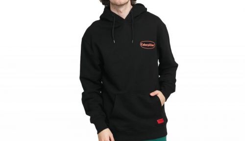 Caterpillar Work Done Hoodie Black čierne 2910507-BLK