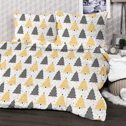 4Home Obliečky mikroflanel Nordic winter, 160 x 200 cm, 70 x 80 cm