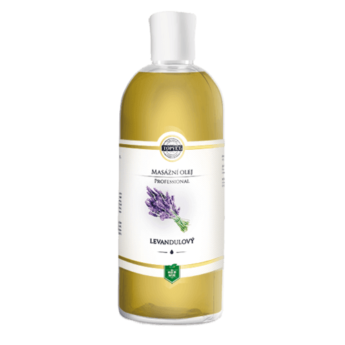 Topvet Masážny olej LEVANDUĽA, 500 ml