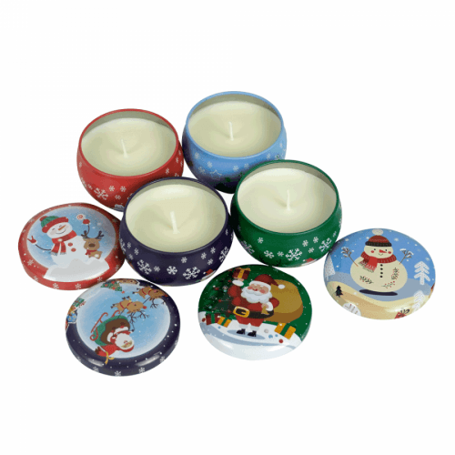 Vánoční vonné svíčky, set 4 ks, 540 g, MAGDALENKA