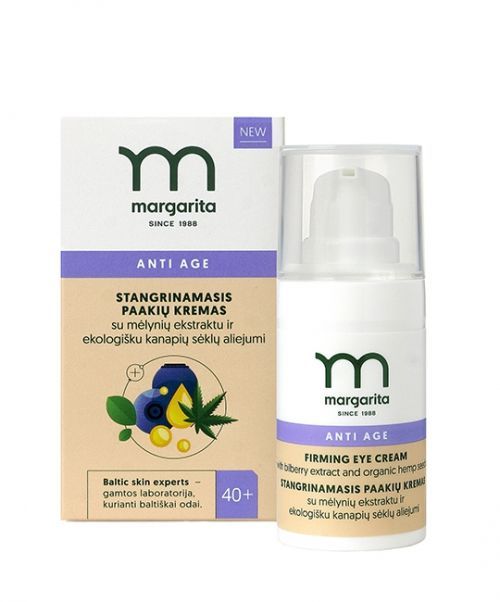 Spevňujúci očný krém Anti Age 40+ Margarita 15 ml