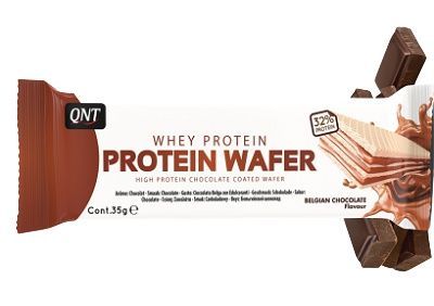 Qnt protein wafer 35 g - čokoláda