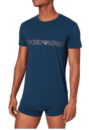 Pánsky set tričko + trenírky 111604 1A516 - 24334 - Modrá - Emporio Armani modrá M