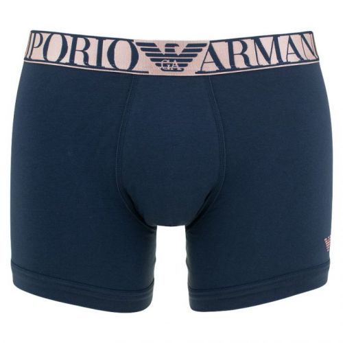 Pánske boxerky 110818 1A512 - 00135 - Modro-ružové - Emporio Armani modrá a růžová M