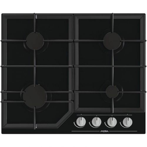 Plynová varná platňa Mora VDP 645 GB6 Varná deska plyn. Mora VDP 645 GB6Plynová varná deska MORA VDP 645 GB6 na černém tvrzeném skle splňuje nejvyšší