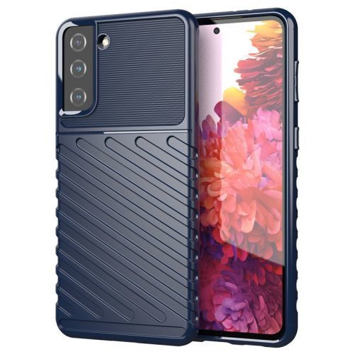 Odolné puzdro Thunder pre Samsung Galaxy S21 Plus 5G/Galaxy S30 Plus - Modrá KP10783