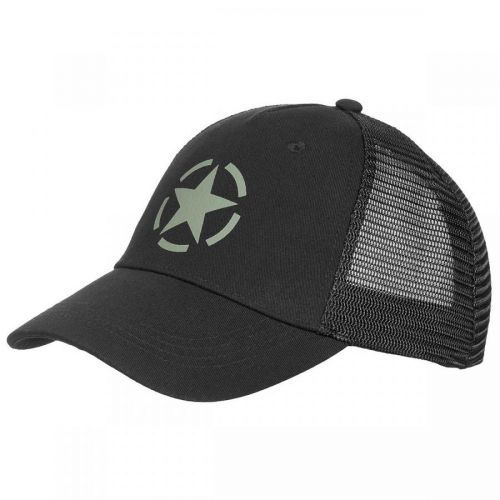 Čiapka bejzbalová MFH Trucker - čierna