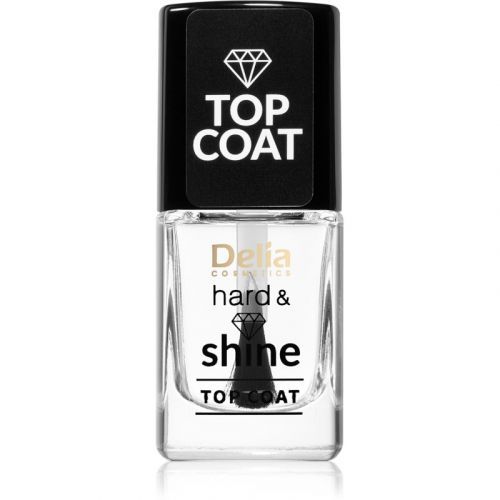 Delia Cosmetics Hard & Shine vrchný lak na nechty s dlhotrvajúcim účinkom 11