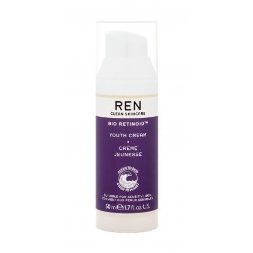 REN Clean Skincare Bio Retinoid Anti-Ageing 50 ml denný pleťový krém na veľmi suchú pleť; výživa a regenerácia pleti; na dehydratovanu pleť