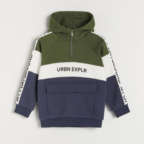 Reserved - Boys` jogging top - Zelená