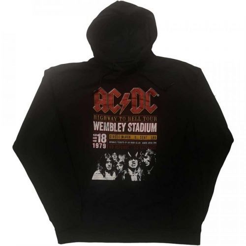 AC/DC - Mikina Wembley '79 - Unisex, Čierna, XXL
