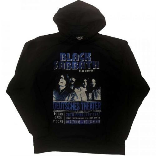 Black Sabbath - Mikina Deutsches '73 - Unisex, Čierna, XXL