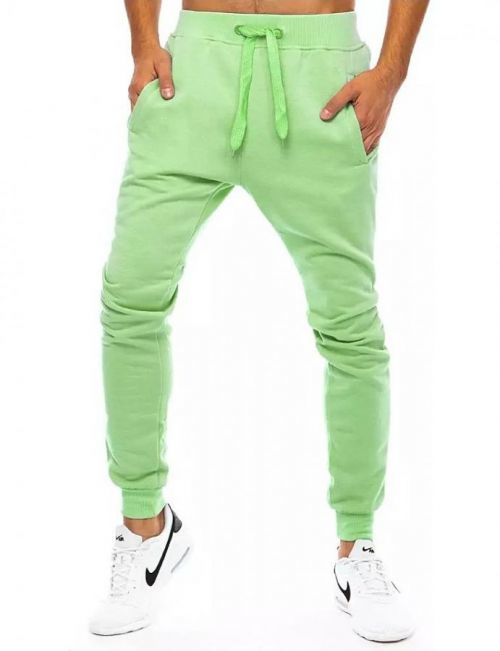 Svetlo zelené pánske tepláky