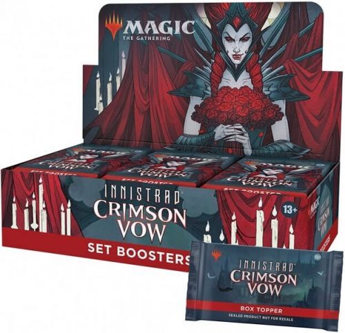 Wizards of the Coast Magic the Gathering Innistrad Crimson Vow Set Booster Box