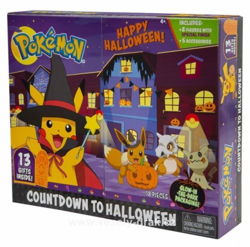 BOTI Pokémon kalendár Happy Halloween 2021