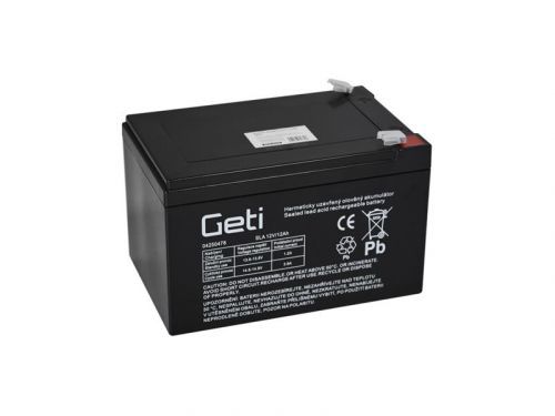 Batérie olovená 12V 12Ah Geti