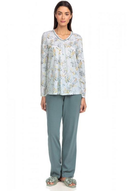 Vamp - Klasické dámske pyžamo Tina 15023 - Vamp gray fairy s