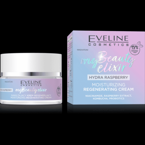Eveline Cosmetics EVELINE my Beauty Elixir  Hydra Raspberry hydratačný regeneračný krém 50ml