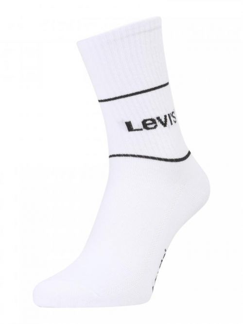 LEVI'S Ponožky  biela / čierna