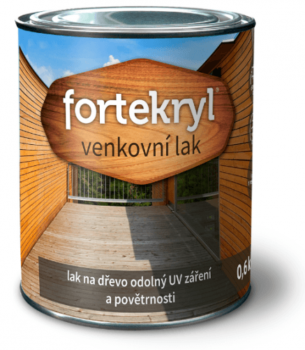 FORTEKRYL - Vonkajší lak matný 0,6 kg