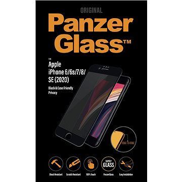 PanzerGlass Edge-to-Edge Privacy na Apple iPhone 6/6s/7/8/SE (2020) čierne