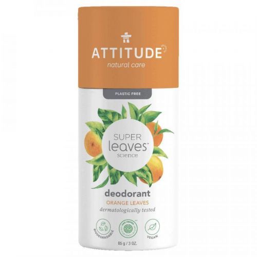 ATTITUDE Super leaves Prírodný tuhý dezodorant Pomarančové listy 85 g