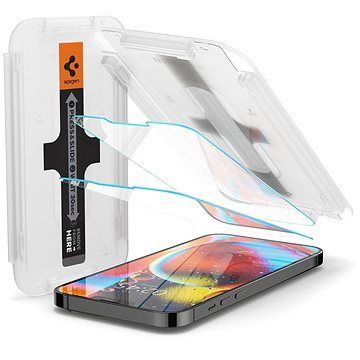 Spigen tR EZ Fit Transparency Sensor Open 2 Pack iPhone 13/13 Pro