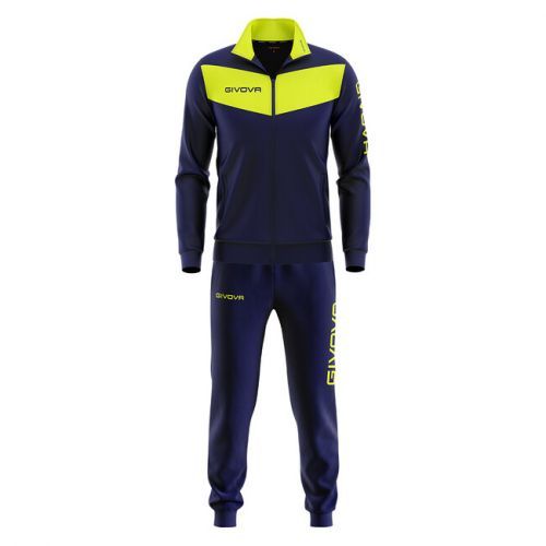 TUTA VISA FLUO modrá-svietivá žltá 4XL