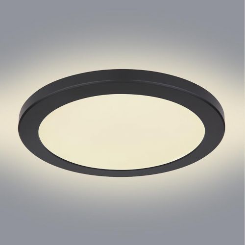 Stropná lampa 12379-24B LED 24W D30 čierna PL1