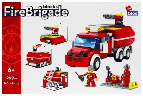 Stavebnica Alleblox FireBrigade 299ks
