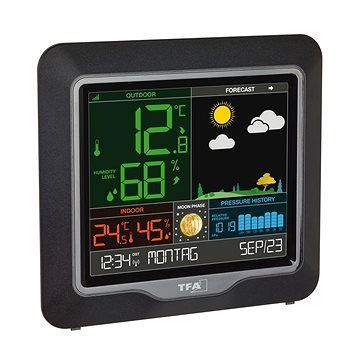 Bezdrôtová meteostanica s farebným displejom TFA 35.1150.01 SEASON