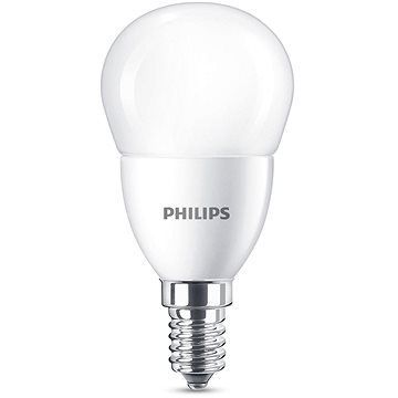 Philips LED kvapka 7 – 60W, E14, matná, 2700K