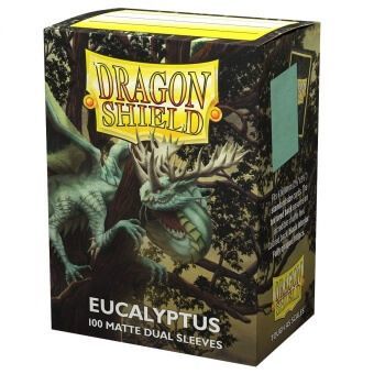 Dragon Shield Obaly na karty Dragon Shield Protector - Dual Matte Eucalptus Lehel - 100ks