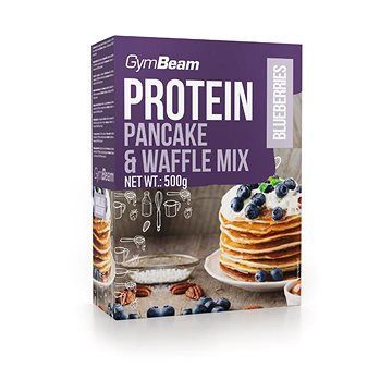 GymBeam Proteínové palacinky Pancake Mix, blueberries