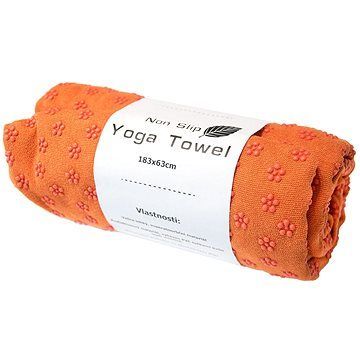 Sharp Shape Non slip towel orange