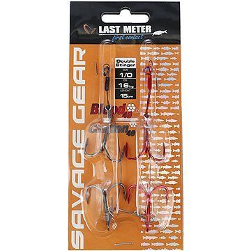 Savage Gear Carbon49 Double Stinger Veľkosť 1/0 11,5 cm 16 kg 2 ks