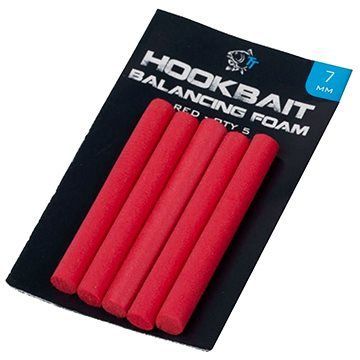 Nash Bait Balancing Foam Red 7 mm 4,5 cm 5 ks