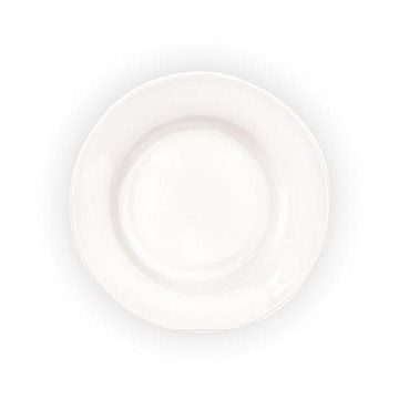 Orion Tanier porc. dezertný okrúhly biely pr. 15,5 cm