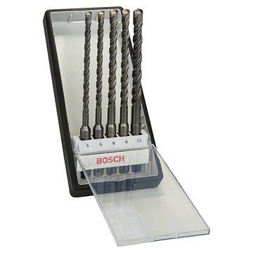 BOSCH Súprava vrtákov Robust Line SDS-plus-5, 5 ks