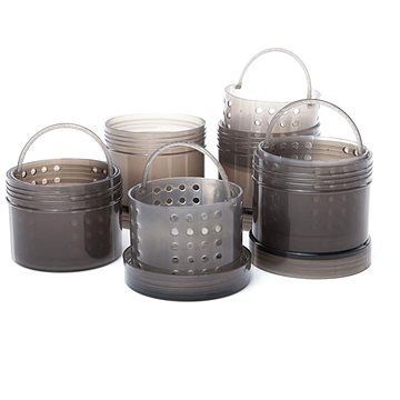RidgeMonkey Modular Hookbait Pots Black 4 ks