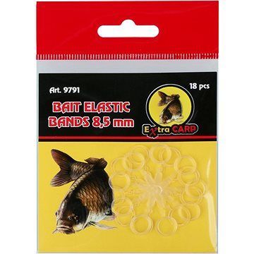 Extra Carp Bait Elastic Bands 8,5 mm 18 ks