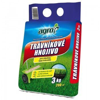 AGRO Trávnikové hnojivo 3 kg CZ/SK