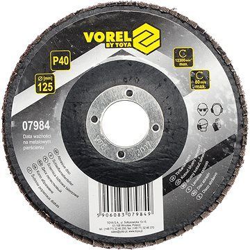 Vorel Kotúč brúsny lamelový 125 mm P100