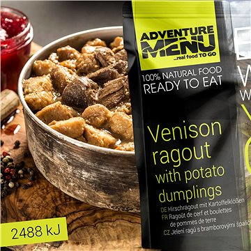 AdventureMenu - Jelenie ragú so zemiakovými špalíčkami