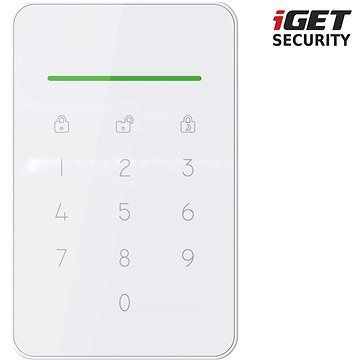 iGET SECURITY EP13 – bezdrôtová klávesnica s RFID pre alarm iGET M5-4G