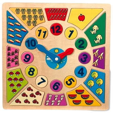 Vkladacie výučbové puzzle - Nauč sa hodiny