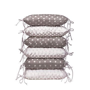 T-tomi vankúšikový mantinel, grey/dots